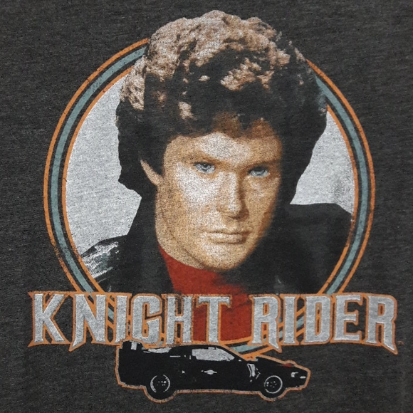 NWT Knight Rider David Hasselhoff Tee Shirt - Picture 2 of 4
